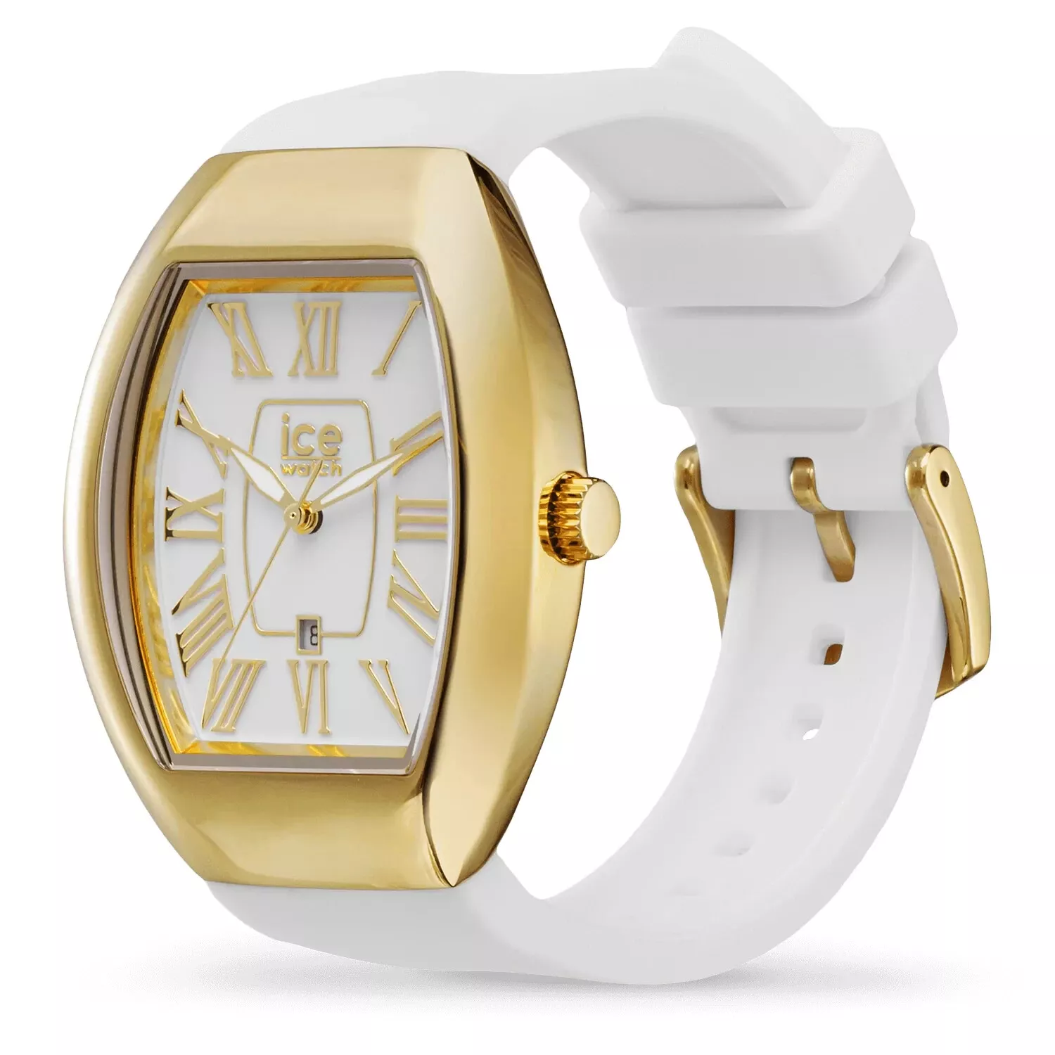 024049 ICE WATCH BOLIDAY White Gold Silicone Bianco