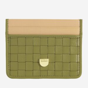 Dudubags porta carte unisex verde oliva